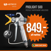 Profesjonalny pistolet malarski 500 17N201 AIRLESSCO