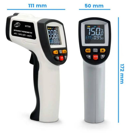 Pirometr GT750 BENETECH