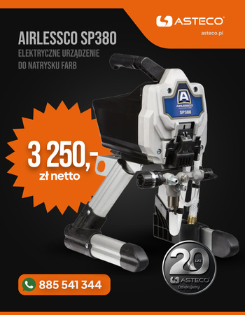 Agregat malarski SP380 Carry 230V 17G185 AIRLESSCO